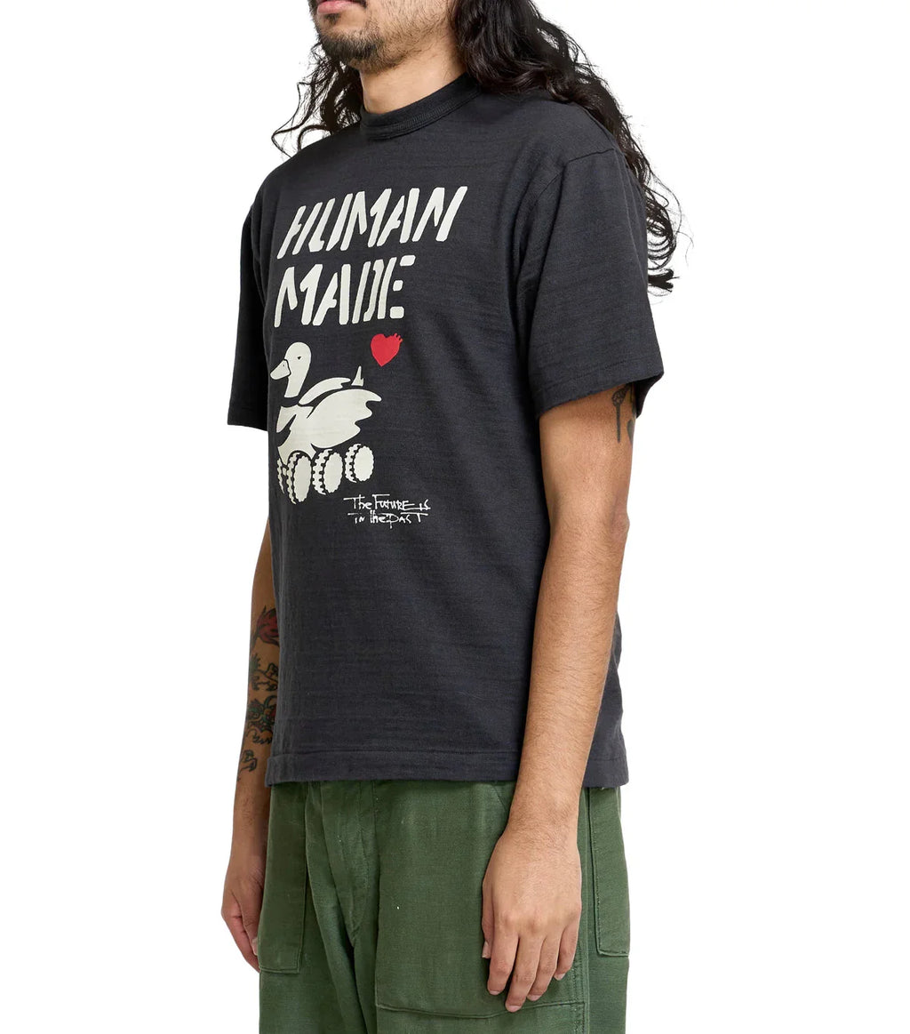 Human Made Duck Graphic T-Shirt Black