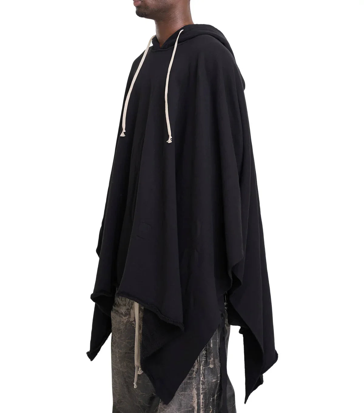 Rick Owens DRKSHDW Poncho Black