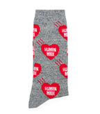 Human Made Heart Socks Gray