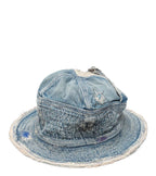 Kapital 11.5oz Denim The Old Man And The Sea Hat (Crash Remake) Indigo
