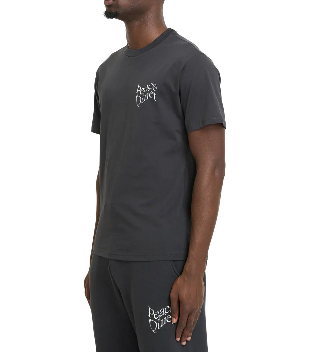Museum of Peace & Quiet Warped T-Shirt Black