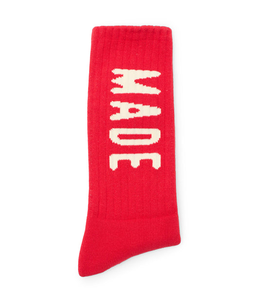 Human Made Logo Socks Red