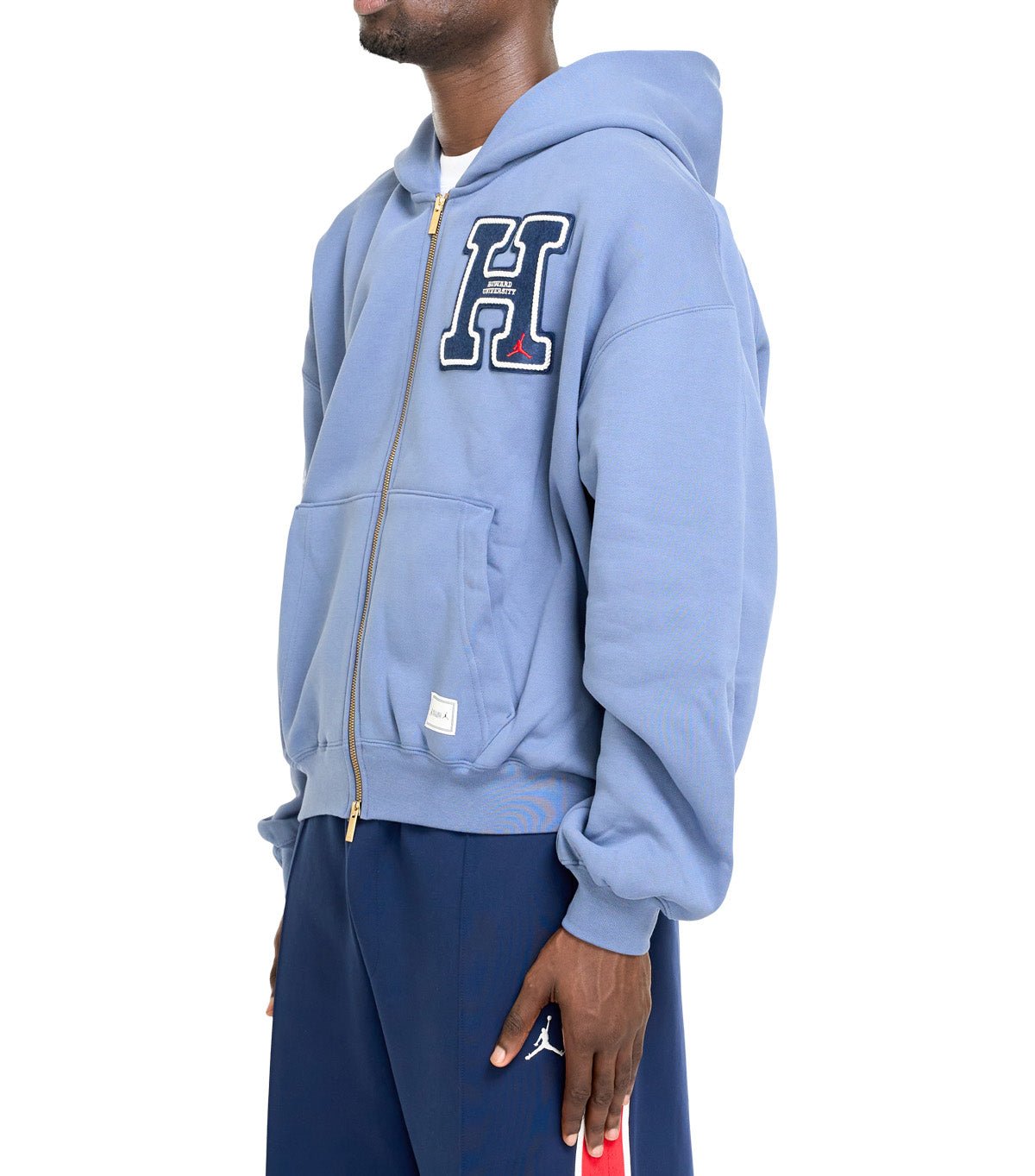Jordan Flight x Howard University Hoodie Blue - SOMEWHERE