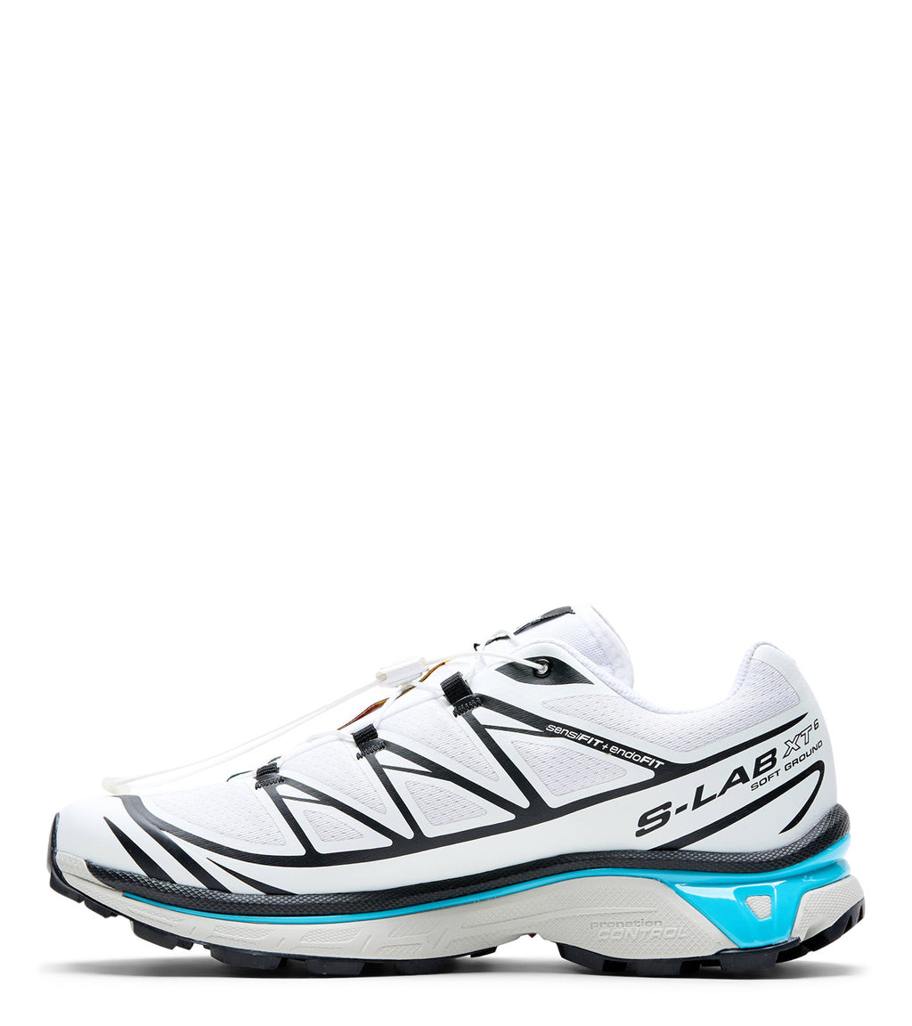 Salomon XT-6 White Black Blue