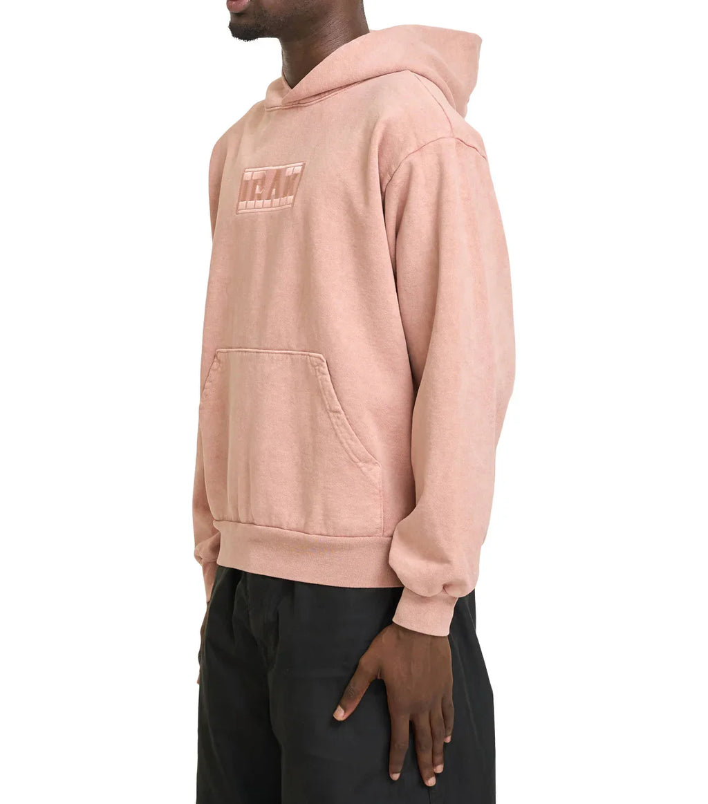 IRAK Tonal Hoodie Rose