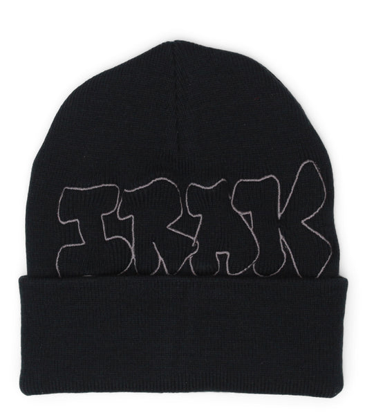 IRAK Puff Beanie Black