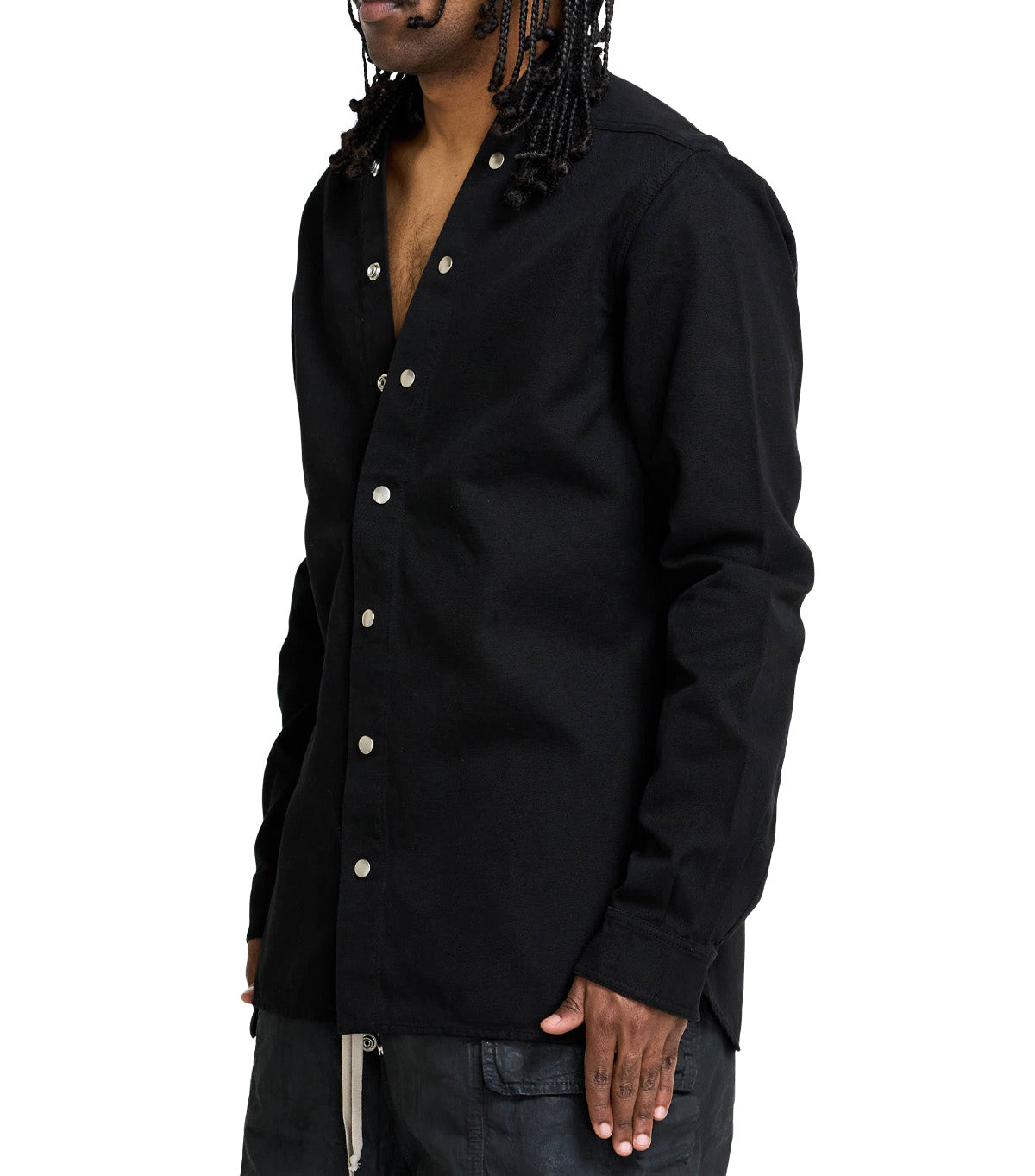 Rick Owens DRKSHDW Camicia Larry Shirt Black