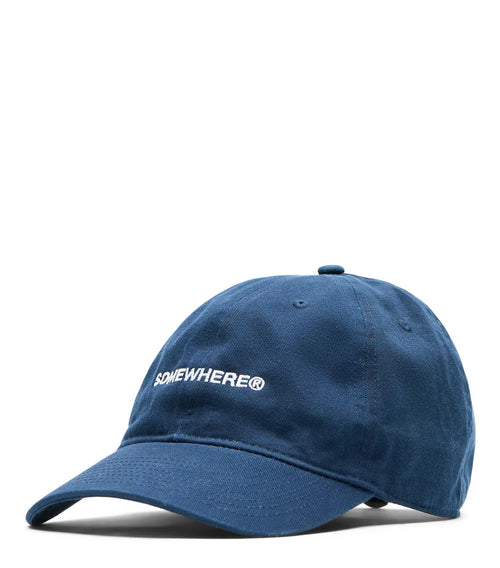 SOMEWHERE Logo Hat Navy