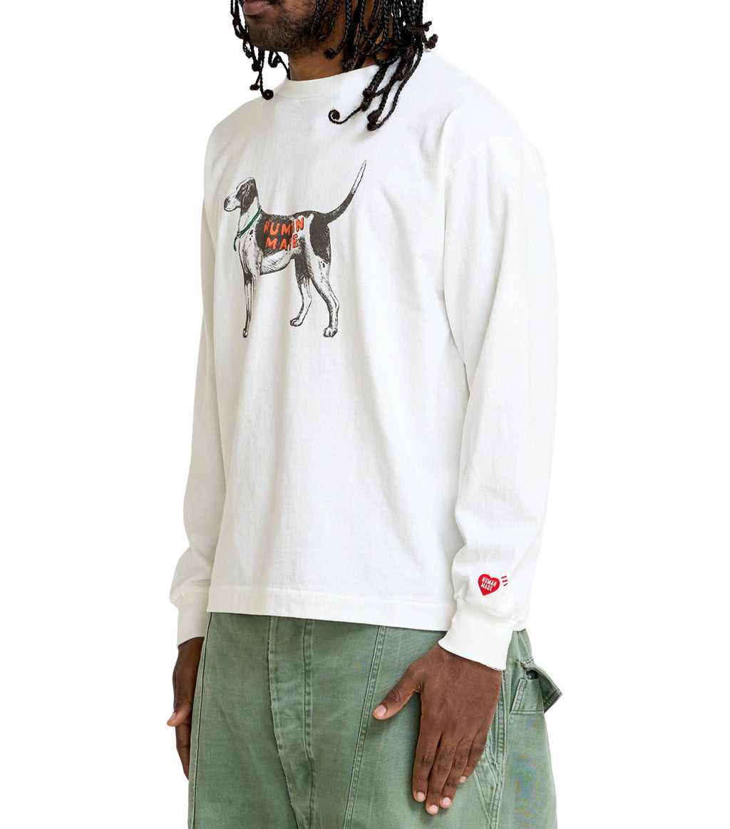 Human Made Dog Graphic T-Shirt White