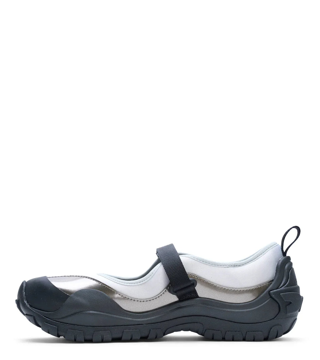 Crocs Terre Black Silver Metallic