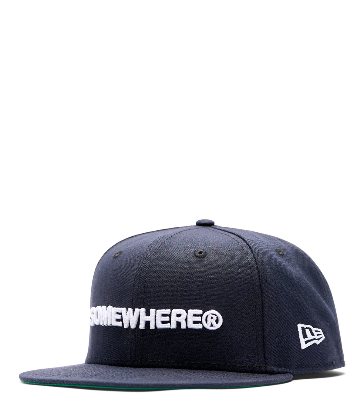 SOMEWHERE x New Era Logo Fitted Navy