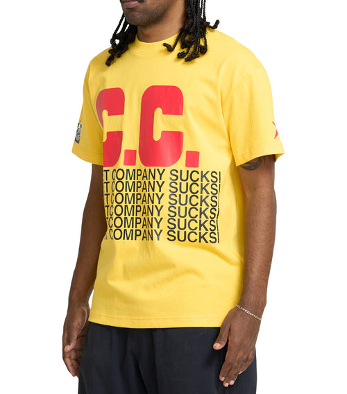 Carpet Company C.C. Sucks T-Shirt Yellow