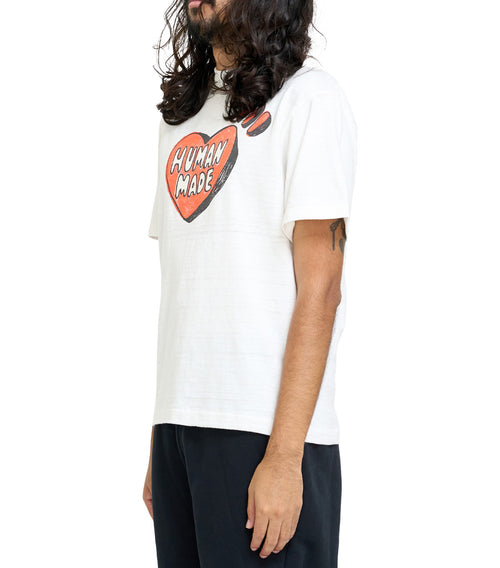 Human Made Graphic T-Shirt Crayon White