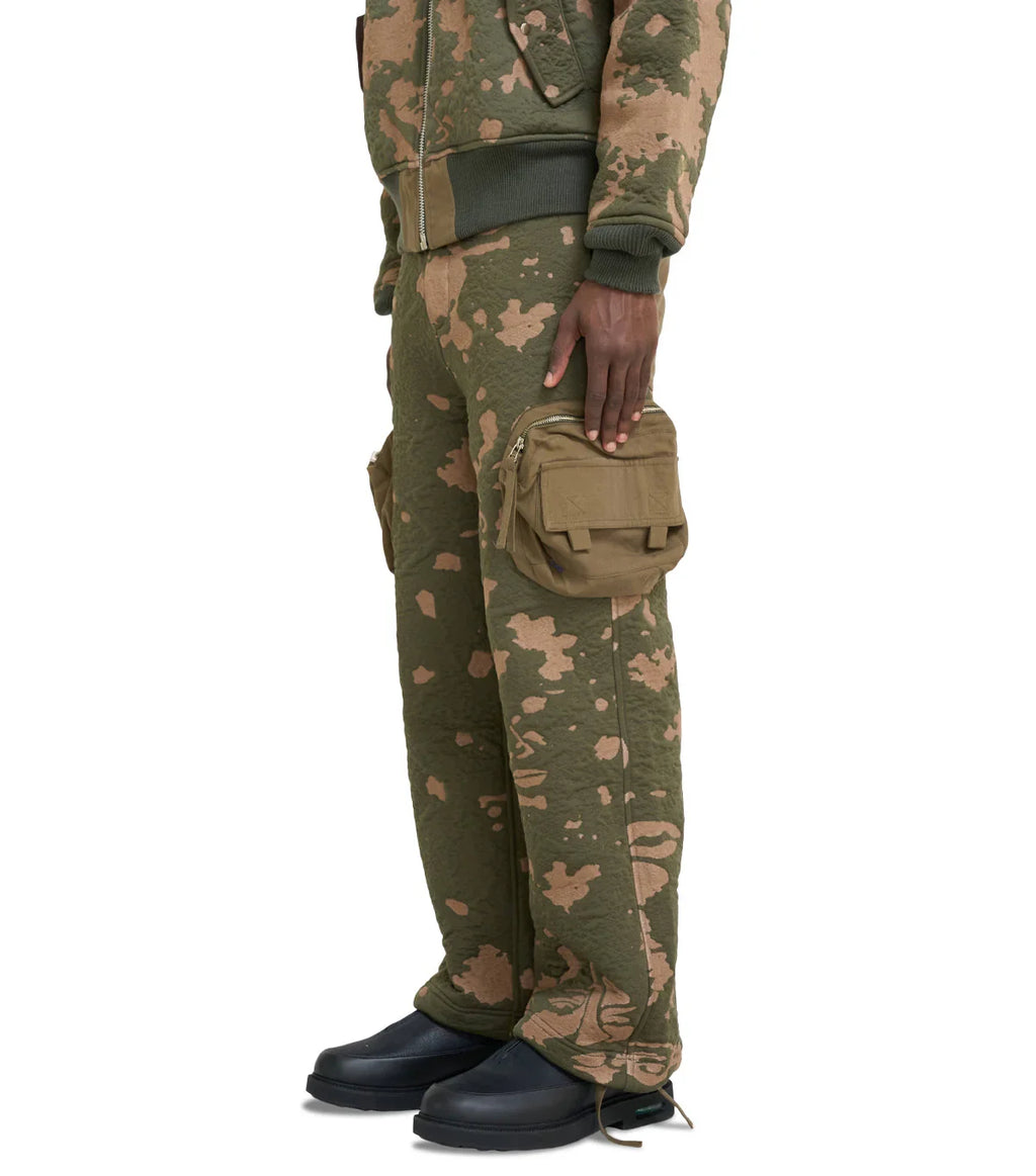 KidSuper 3D Knit Cargo Pants Camo