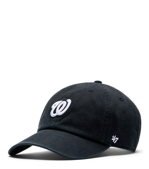 SOMEWHERE x '47 Brand x Washington Nationals Hat Black