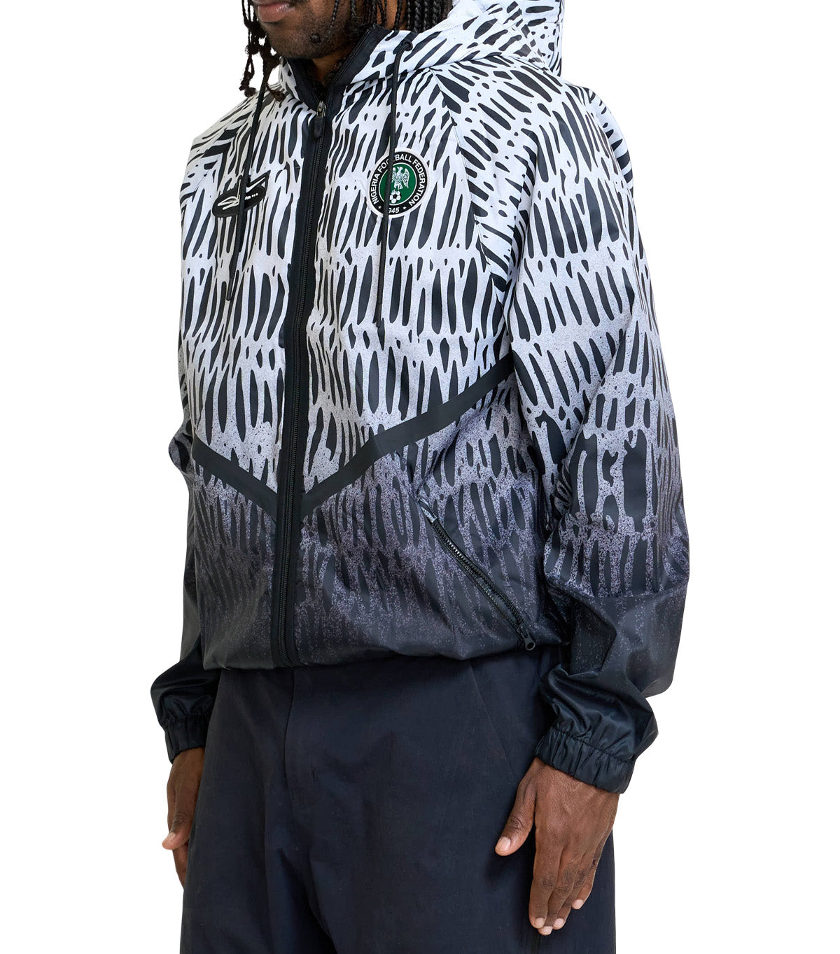 Nike Nigeria x Slawn Jacket Black White