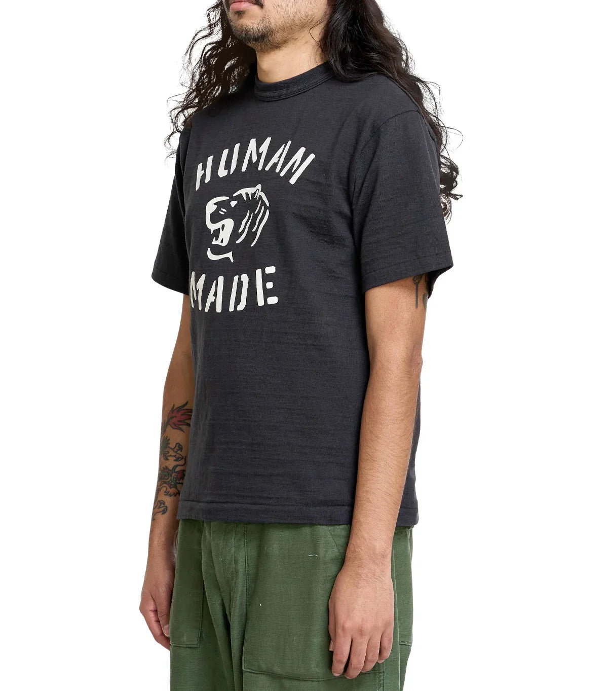 Human Made Tiger Graphic T-Shirt Black