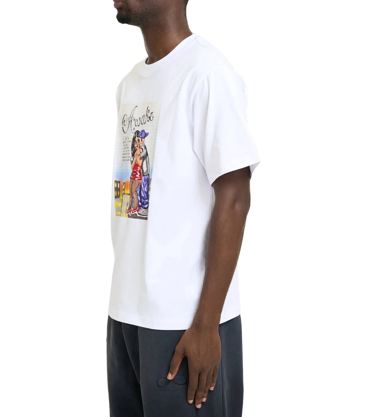 Awake NY Hug T-Shirt White