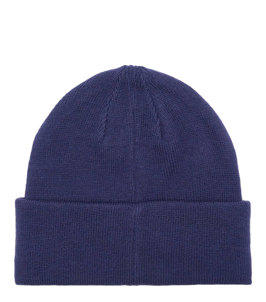 Dime Cursive Fold Beanie Navy