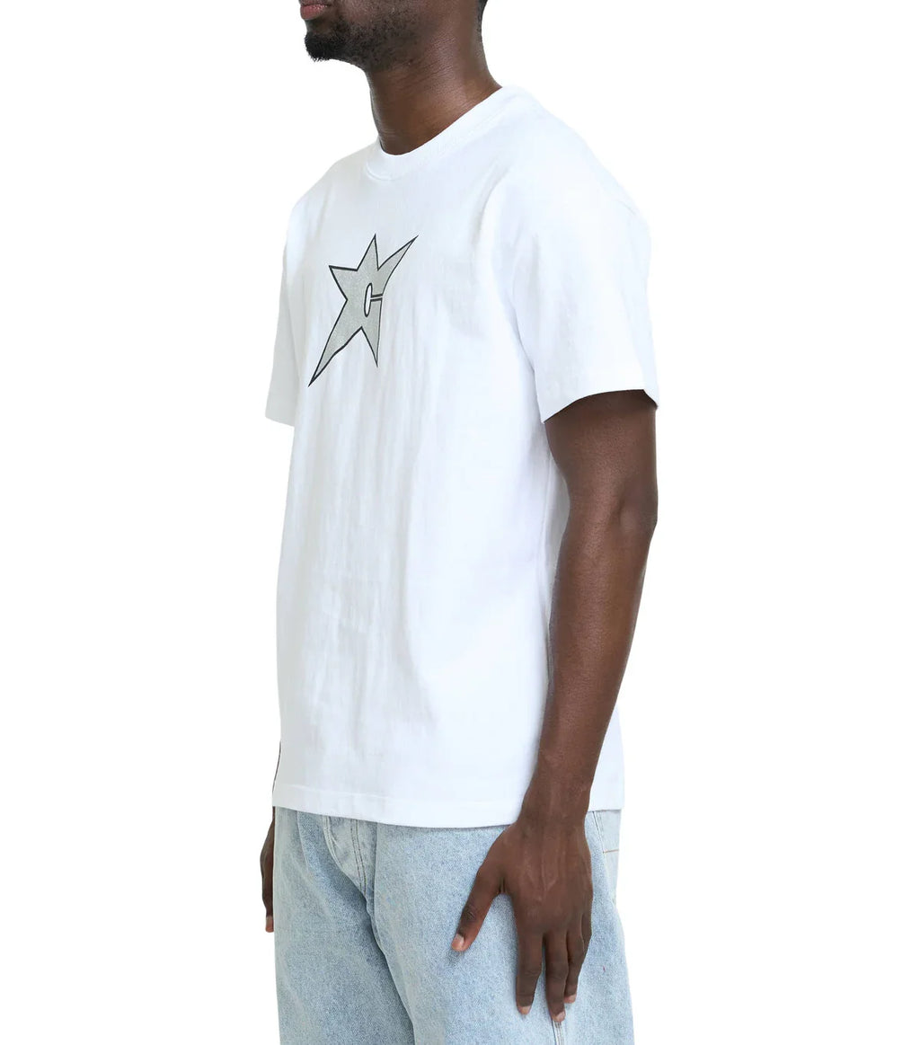 Carpet Company C-Star Metallic T-Shirt White