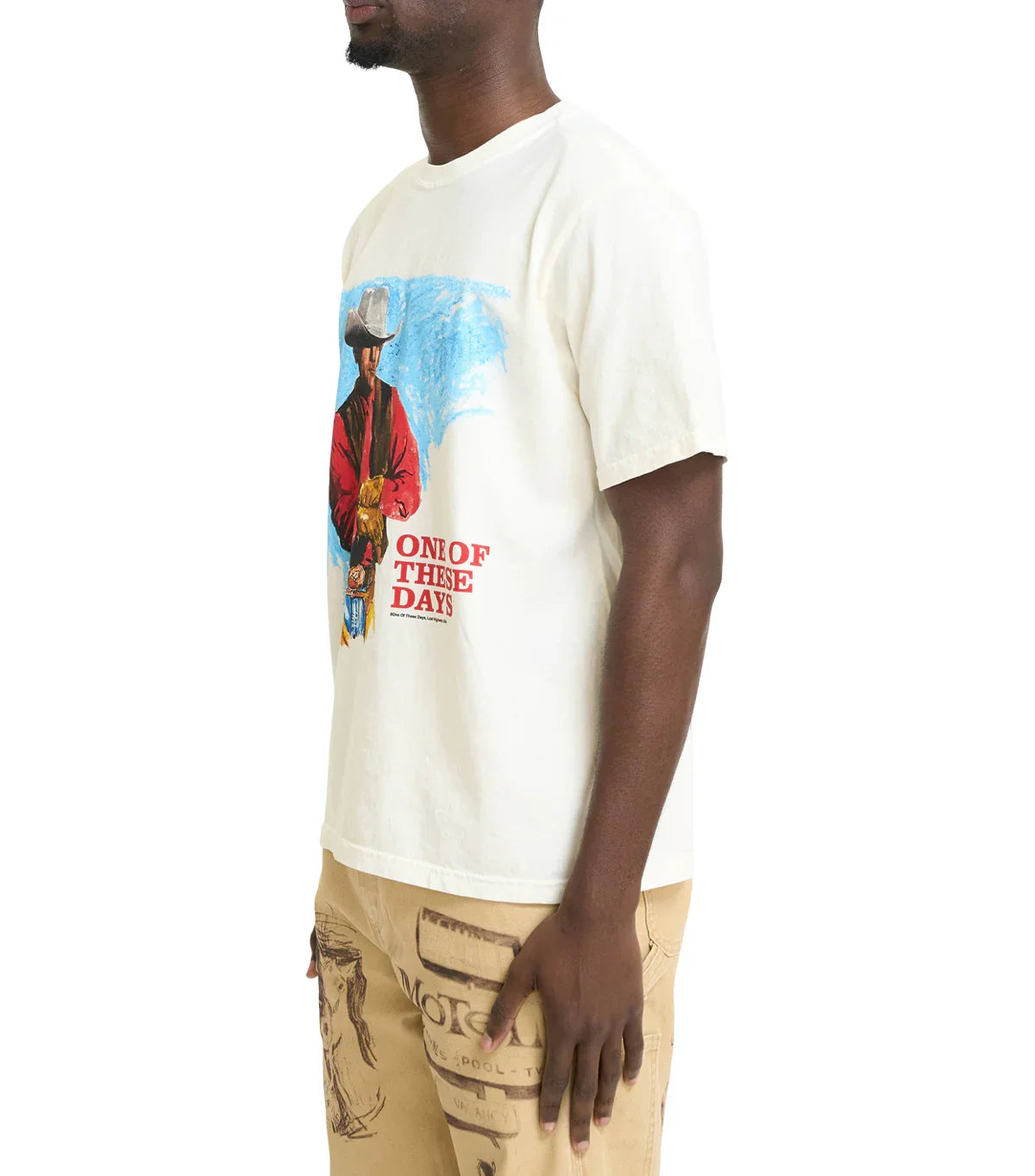 One Of These Days Heaven Can Wait T-Shirt Bone