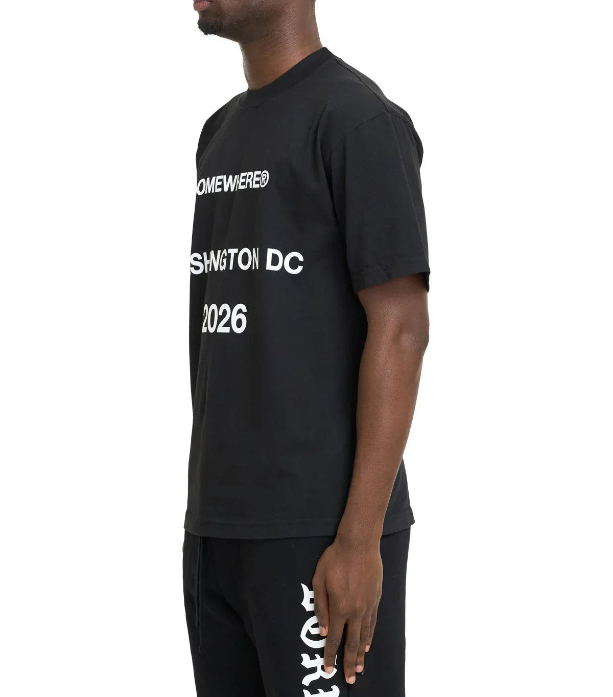 SOMEWHERE 2026 T-Shirt Black