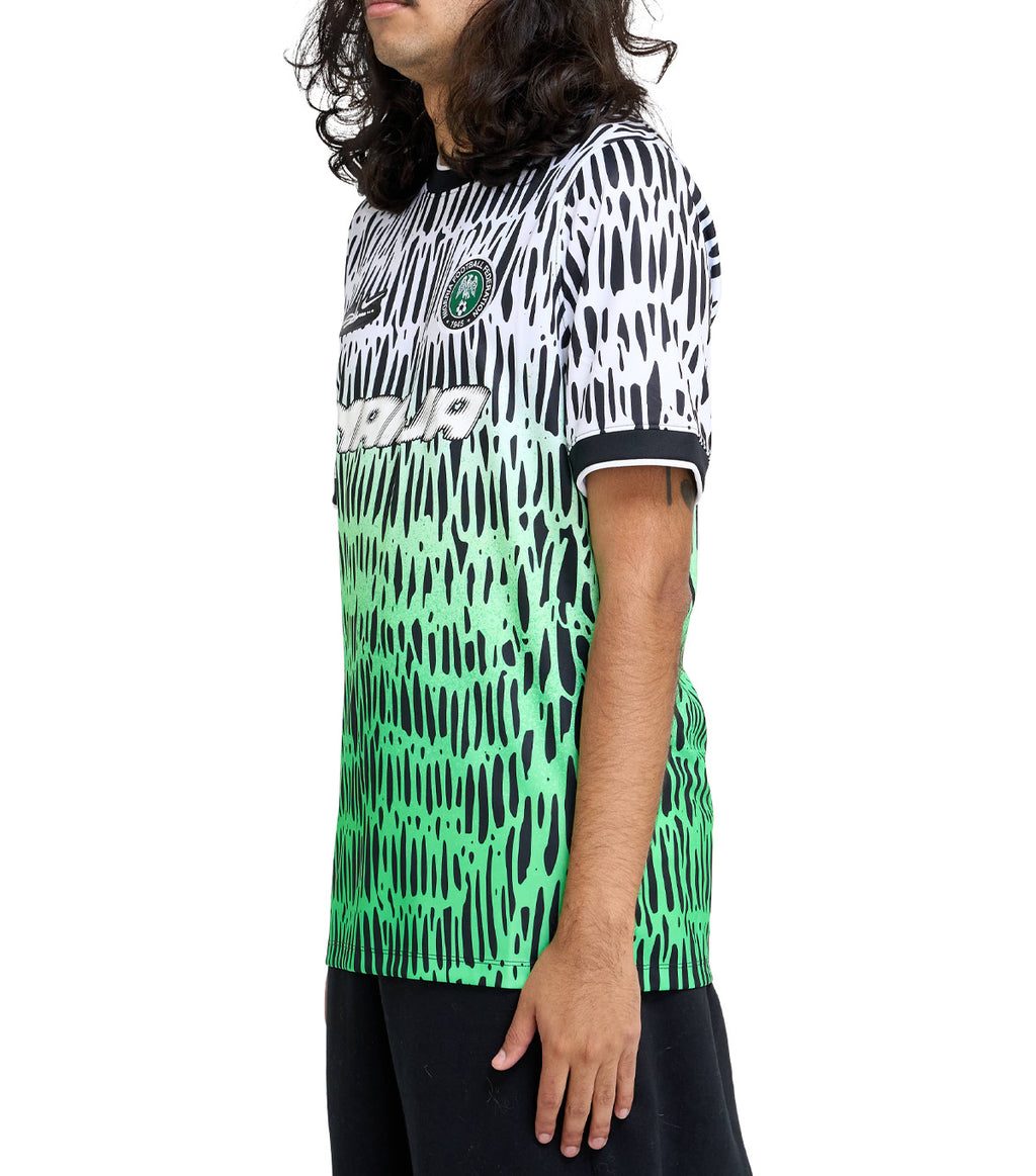 Nike Nigeria x Slawn Soccer Jersey Black White