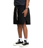 Rick Owens DRKSHDW Shorts Long Boxers Butt Zip Black Black