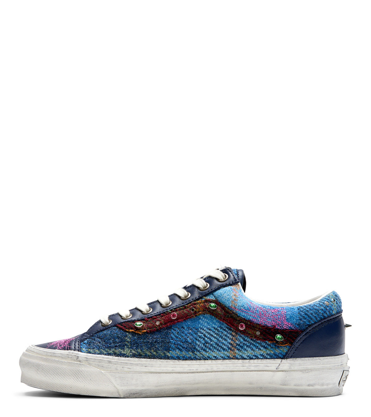 Vans LX Old Skool 36 Harris Tweed Navy