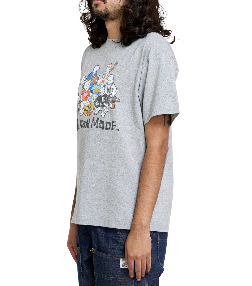 Human Made Team T-Shirt Gray
