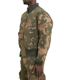 KidSuper 3D Knit Bomber Jacket Camo