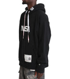 Mihara Yasuhiro NASA Printed Hoodie Black