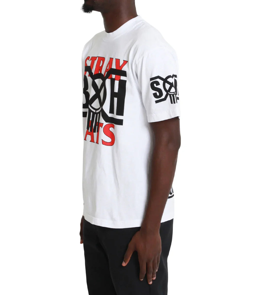 Stray Rats x Bounty Hunter Rodenticide Tee White