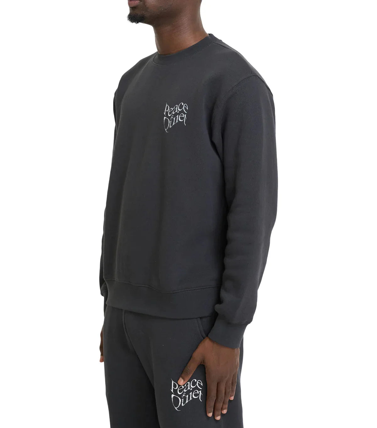 Museum of Peace & Quiet Warped Crewneck Black