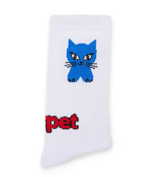 Carpet Company Cat Sock White