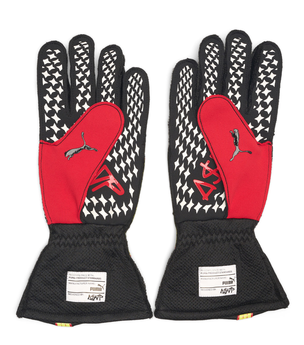 Puma x A$AP Rocky Fire Gloves Red