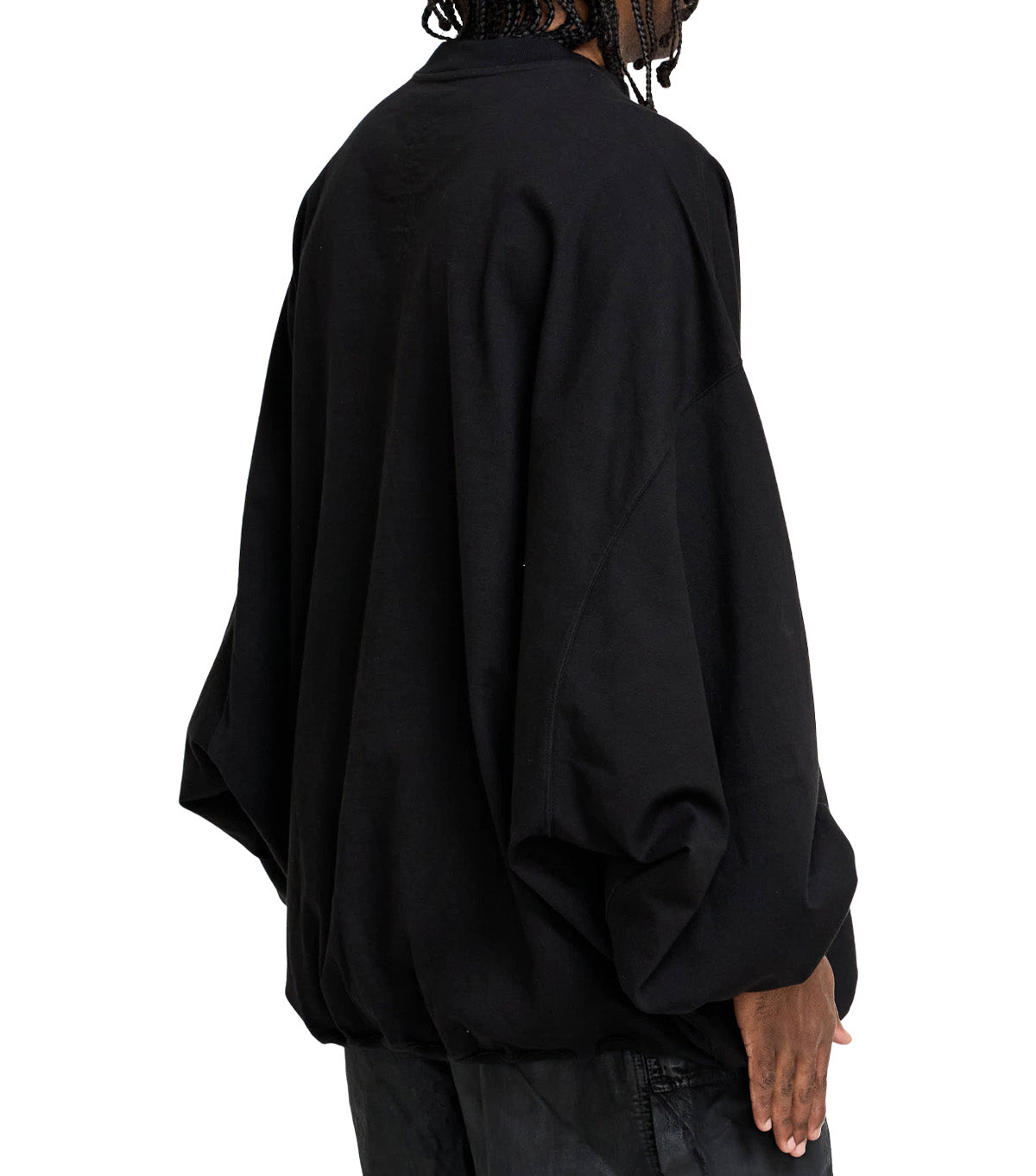 Rick Owens DRKSHDW Hun Crewneck Black Milk