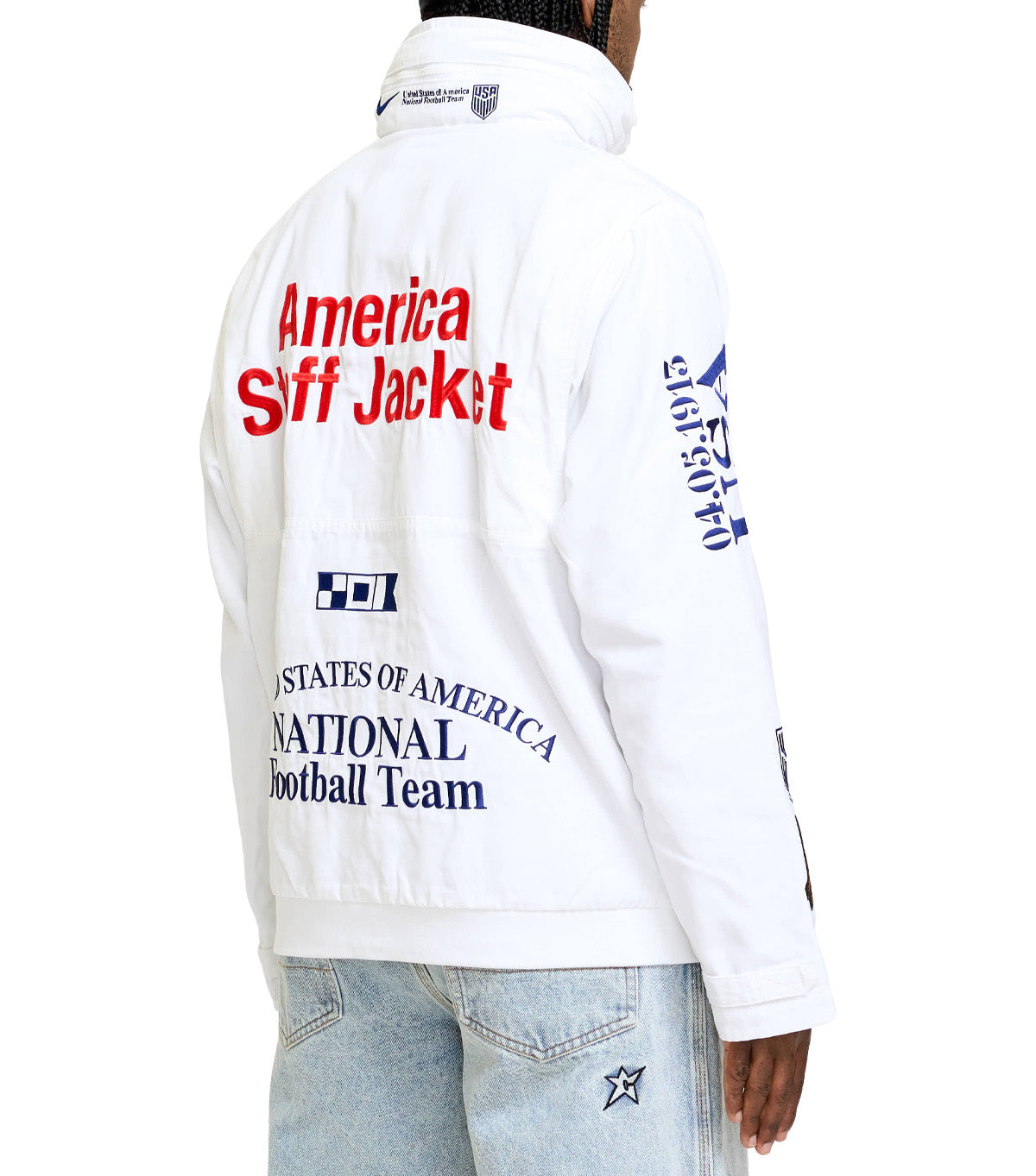 Nike USA x V.A.A Woven Jacket White Blue