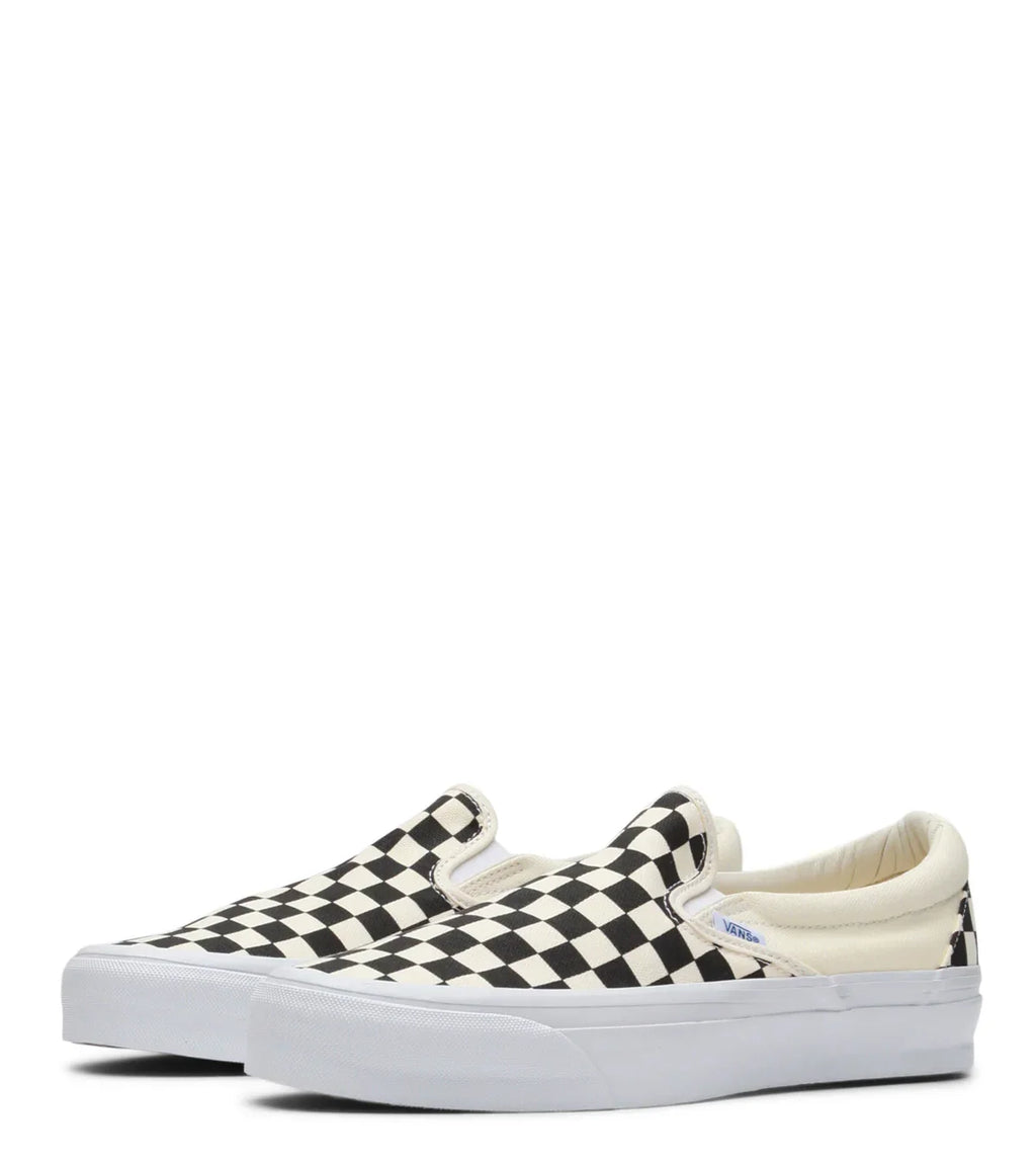 Vans LX Slip-On Reissue 98 Checkerboard Black Off White