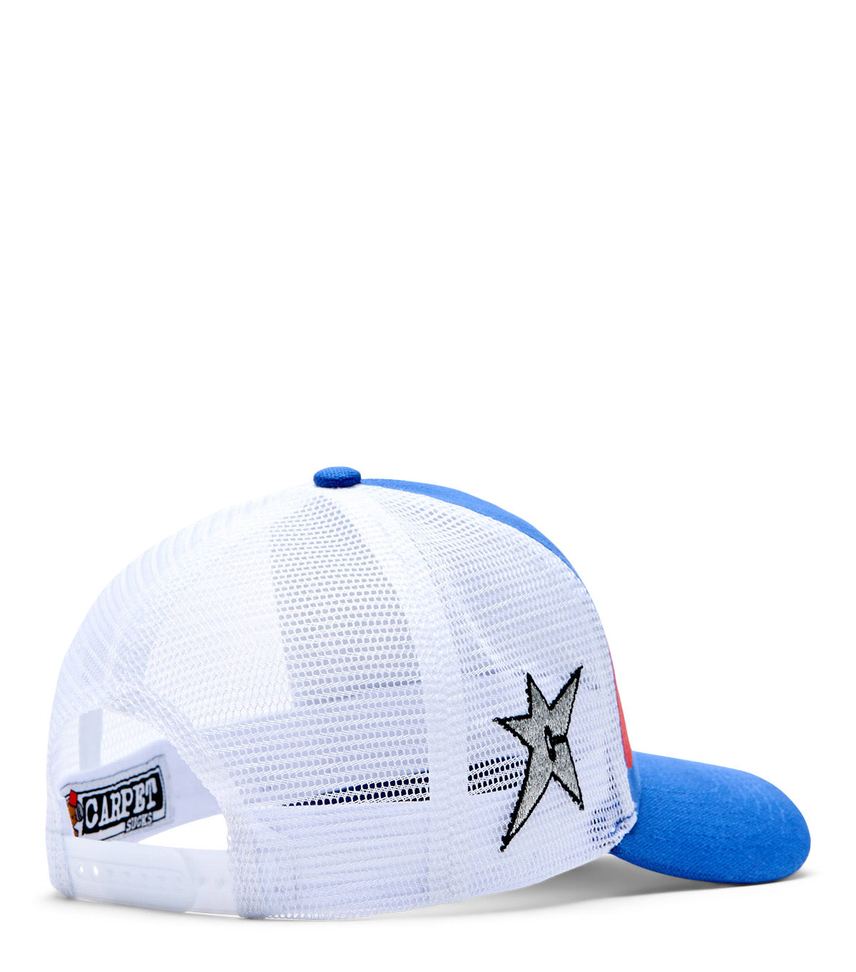 Carpet Company Varsity Trucker Hat Blue