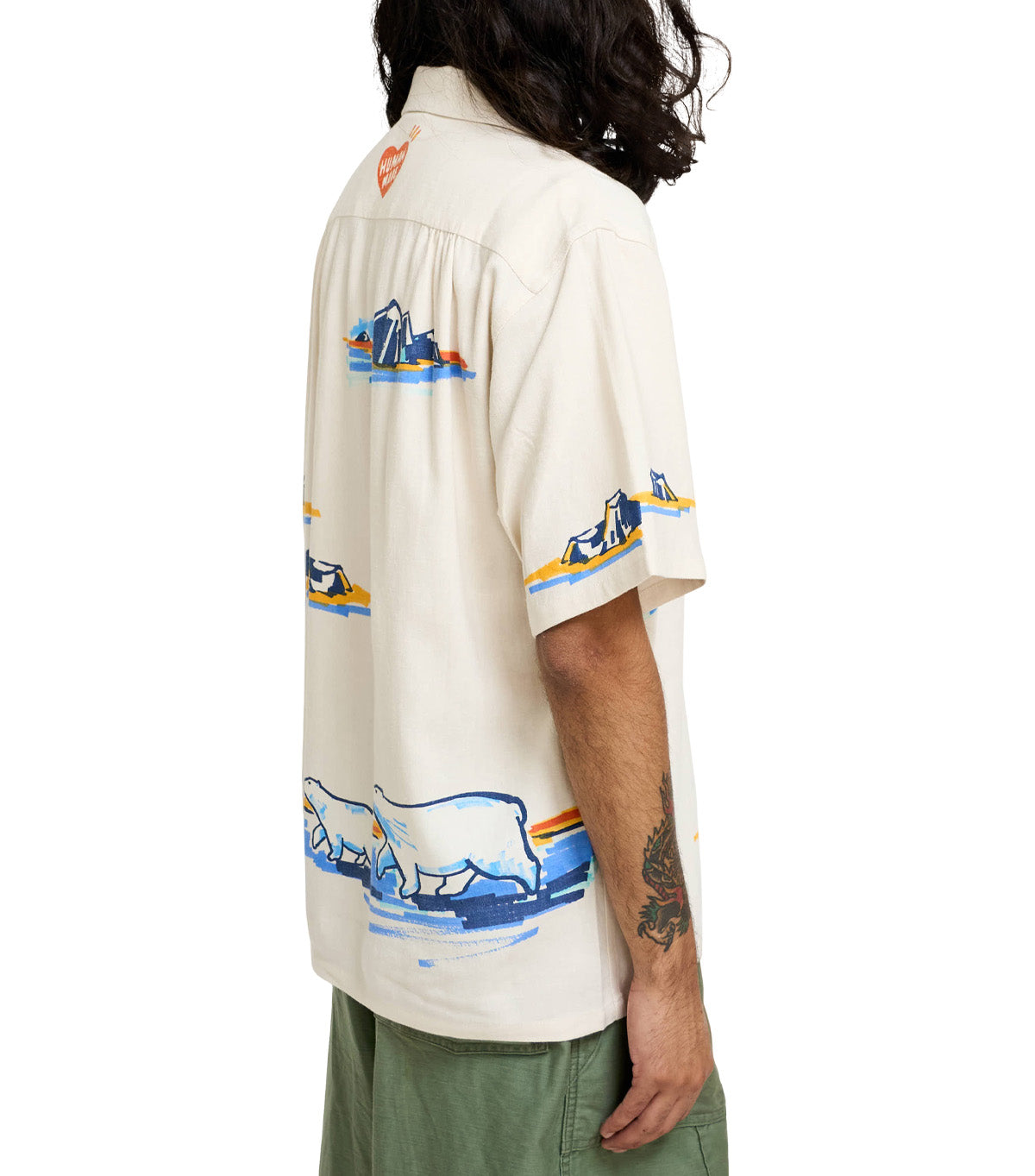 Human Made Printed Shirt White