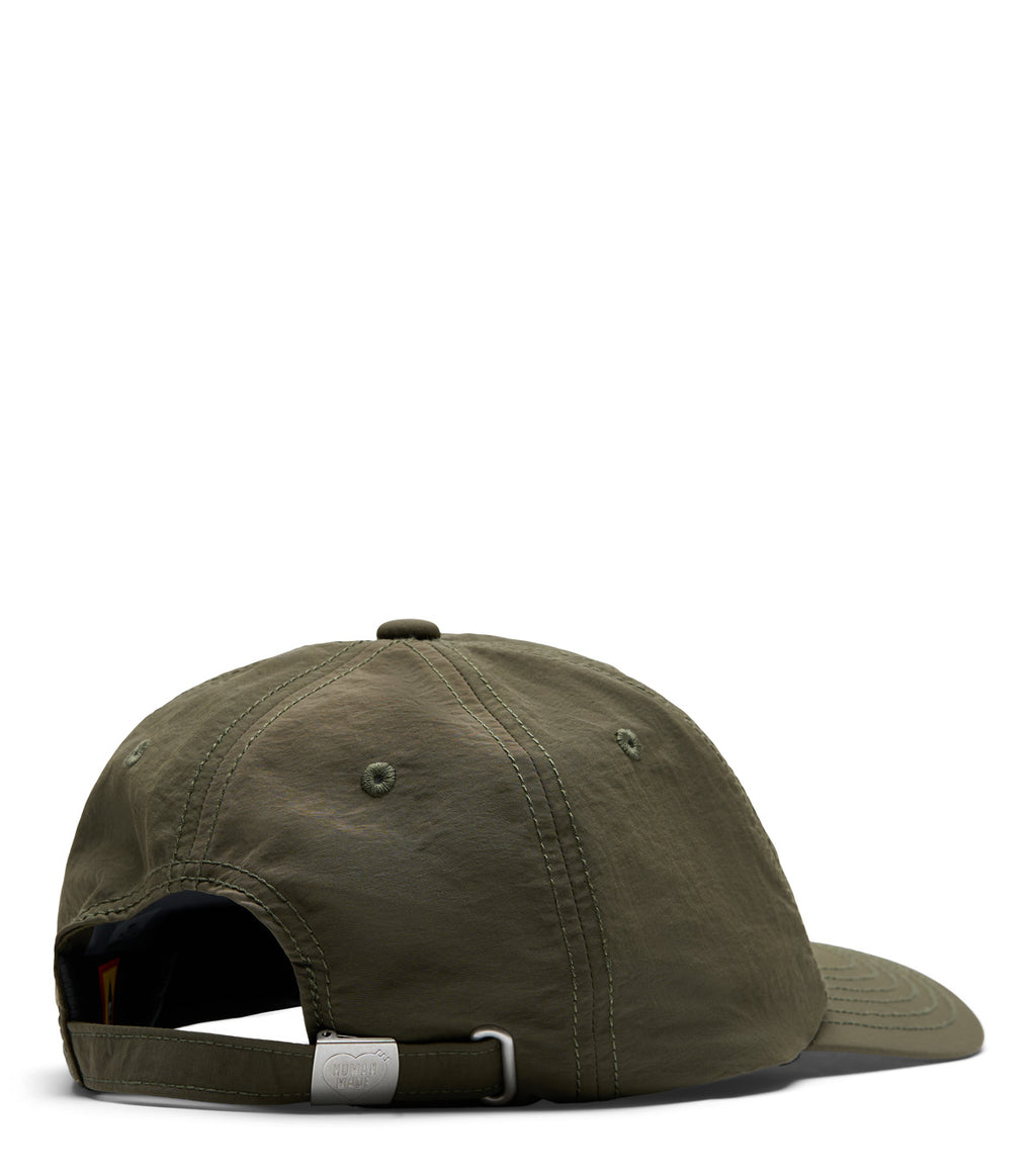 Human Made 5 Panel Nylon Cap Olive