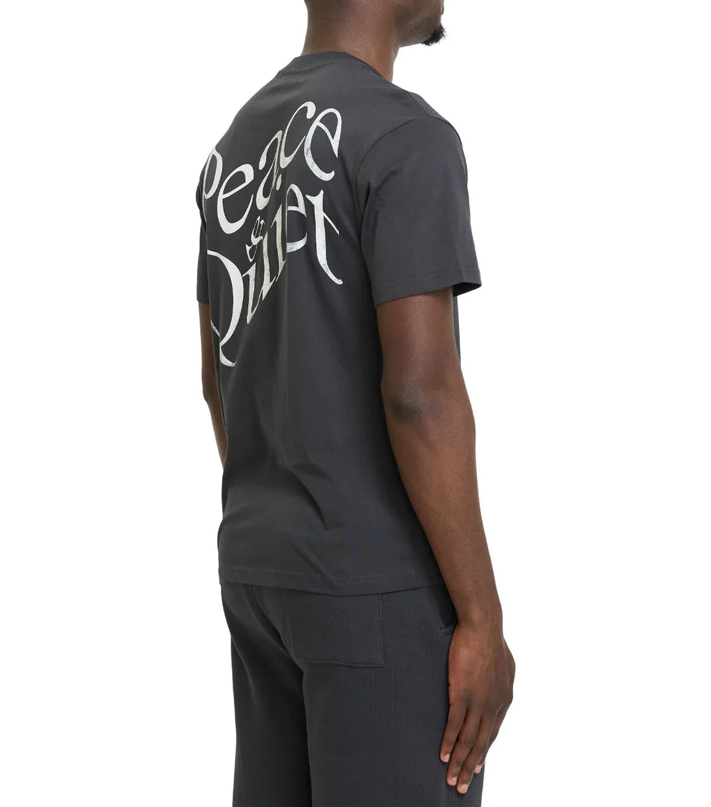 Museum of Peace & Quiet Warped T-Shirt Black