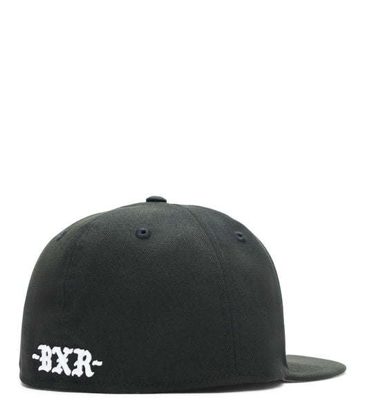 Born x Raised New Era Fitted Rocker Hat Black