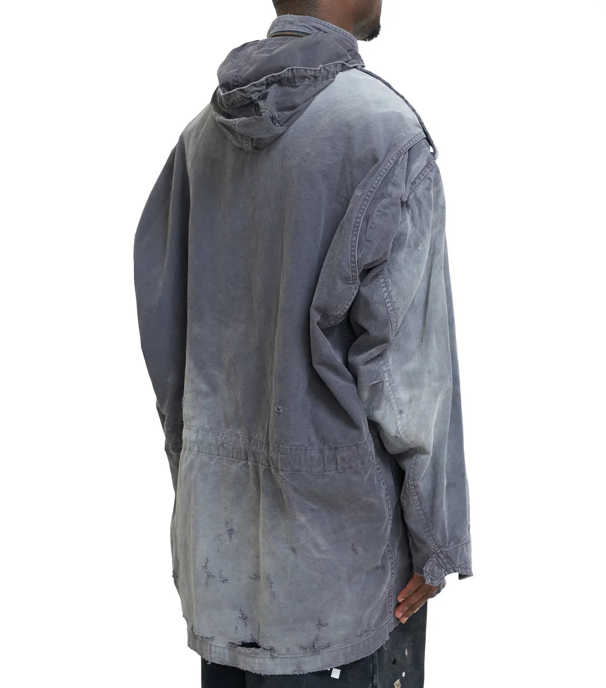 Mihara Yasuhiro Distressed M-65 Jacket Black