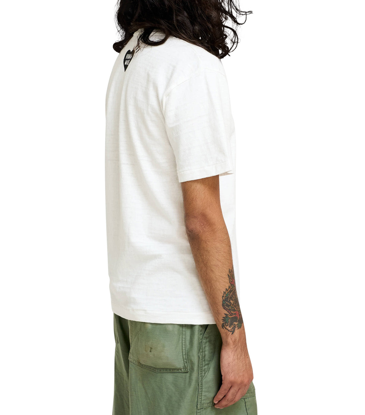 Human Made Cartoon Duck Graphic T-Shirt White