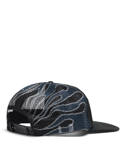 Sci-Fi Fantasy Biker Logo Hat Black