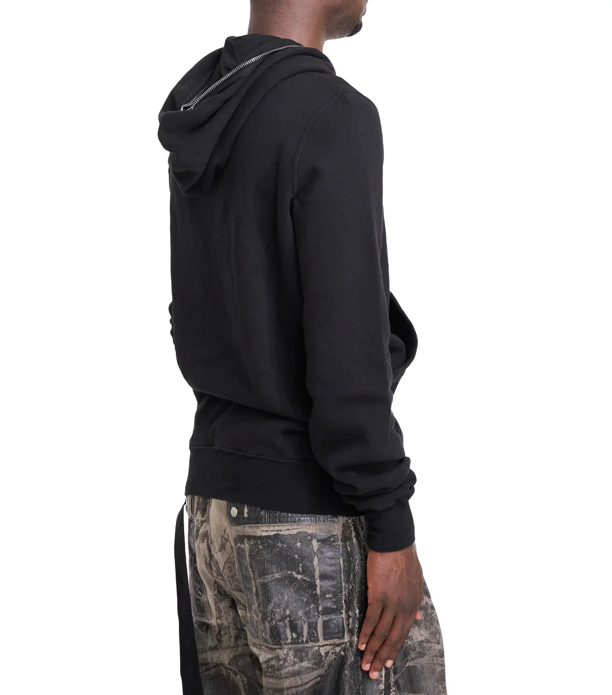 Rick Owens DRKSHDW Felpa Gimp Hoodie Black