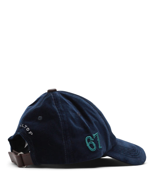 Wales Bonner Velvet Original Cap Navy