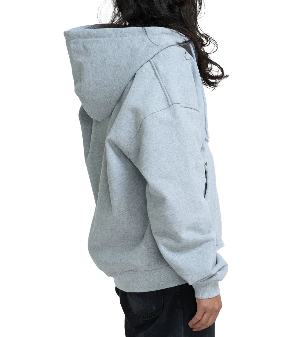 Carpet Company C-Star Embossed Hoodie Grey